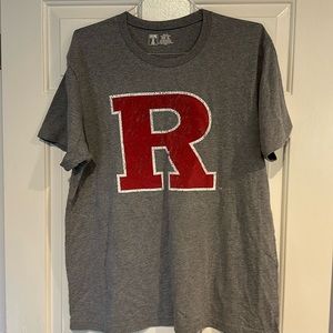 Men’s Rutgers gray T-shirt